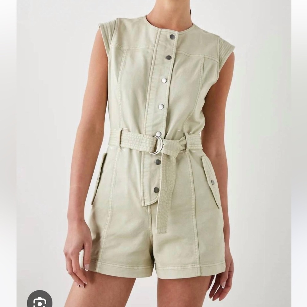 Rails Bessie Romper size small sage dust